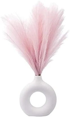 6 PCS Faux Pampas Grass 17"/44cm Artificial Fluffy Pompas Grass Fake Pampas Grass 7 Branches For Wedding Party Bedroom Boho Home Decor (034 Light Pink) 26 6 PCS Faux Pampas Grass 17"/44cm Artificial Fluffy Pompas Grass Fake Pampas Grass 7 Branches For Wedding Party Bedroom Boho Home Decor (034 Light Pink) -Artificial Trees Store 3117sVZAHVL. AC