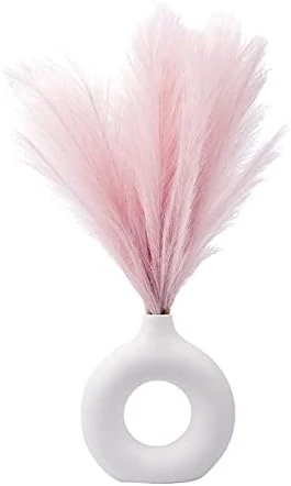 6 PCS Faux Pampas Grass 17"/44cm Artificial Fluffy Pompas Grass Fake Pampas Grass 7 Branches For Wedding Party Bedroom Boho Home Decor (034 Light Pink) 14 6 PCS Faux Pampas Grass 17"/44cm Artificial Fluffy Pompas Grass Fake Pampas Grass 7 Branches For Wedding Party Bedroom Boho Home Decor (034 Light Pink) - Image 12