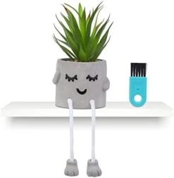 Iuuidu Artificial Potted Plant, Faux Succulent In Pot Emotional Cement Potted Plant Animated Artificial Succulents Decor For Home Living Room Bedroom And Office(Shy) 28 Iuuidu Artificial Potted Plant, Faux Succulent In Pot Emotional Cement Potted Plant Animated Artificial Succulents Decor For Home Living Room Bedroom And Office(Shy) -Artificial Trees Store 31IdRCDDhnL. AC