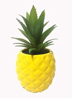 Golden Pineapple Ananas Potted Artificial Succulents Faux Plants Home Office Tabletop Decoration (Gold) 27 Golden Pineapple Ananas Potted Artificial Succulents Faux Plants Home Office Tabletop Decoration (Gold) -Artificial Trees Store 31r46jPOSYL. AC