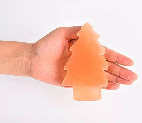 AMOYSTONE Orange Selenite Crystal Christmas Tree Ornaments Nature Crystal Decorative Tree Statue Reiki Home Decor Christmas Stocking Stuffer 5.0" 1PC 4 AMOYSTONE Orange Selenite Crystal Christmas Tree Ornaments Nature Crystal Decorative Tree Statue Reiki Home Decor Christmas Stocking Stuffer 5.0" 1PC - Image 2