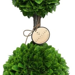 Barnyard Designs 3ft (36”) Artificial Boxwood Topiary Ball Plant, Front Porch Home Decor, Faux Fake Plant Decoration, (Single) 20 Barnyard Designs 3ft (36”) Artificial Boxwood Topiary Ball Plant, Front Porch Home Decor, Faux Fake Plant Decoration, (Single) -Artificial Trees Store 410VG0eAclL