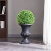 APICRED Boxwood Balls Artificial Topiary Ball Lifelike Plants Topiary Boxwood For Home Garden, Patio, Planter, Deck, Backyard Indoor/Outdoor Decore, 11 ", 2 Packs 1 APICRED Boxwood Balls Artificial Topiary Ball Lifelike Plants Topiary Boxwood For Home Garden, Patio, Planter, Deck, Backyard Indoor/Outdoor Decore, 11 ", 2 Packs -Artificial Trees Store 411aVhEvpkS