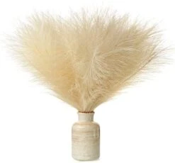 Eyamumo 7 Stems Faux Pampas Grass 17.7''/45cm Tall, Small Fluffy Pompas Decor, Fake Artificial Pampas Grass For Floor Vase Home Office Boho Decor, MalachiteGreen Faux Pompas Grass 18 Eyamumo 7 Stems Faux Pampas Grass 17.7''/45cm Tall, Small Fluffy Pompas Decor, Fake Artificial Pampas Grass For Floor Vase Home Office Boho Decor, MalachiteGreen Faux Pompas Grass -Artificial Trees Store 414j26B4o9L. AC
