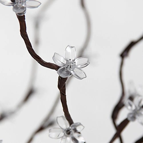 Lightshare Cherry Blossom Tree 5FT 128 LED Lighted Tree For Decoration Inside And Outside, Home Patio Wedding Festival Christmas Decor, Warm White 7 Lightshare Cherry Blossom Tree 5FT 128 LED Lighted Tree For Decoration Inside And Outside, Home Patio Wedding Festival Christmas Decor, Warm White - Image 5