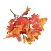 Sunrisee 2 Pcs Artificial Maple Shrubs Fake Plants Fall Maple Leaf Bunches For Halloween Home Garden Office Decor, 11.8'' -Artificial Trees Store 416TiNk6u9L