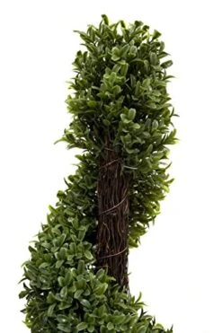 VegasDoggy 2 PCS 19.7 Inch Artificial Boxwood Balls Topiary - 4 Layers Faux Plants Decorative Balls UV Protected For Indoor, Outdoor, Garden, Wedding, Balcony, Backyard And Home Decor 11 VegasDoggy 2 PCS 19.7 Inch Artificial Boxwood Balls Topiary - 4 Layers Faux Plants Decorative Balls UV Protected For Indoor, Outdoor, Garden, Wedding, Balcony, Backyard And Home Decor -Artificial Trees Store 416wo1ITT5L
