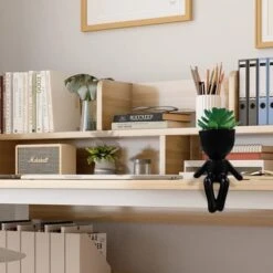 Succulents Plants Artificial For Room Decor, Fake Succulent With Human Shaped Pots, Aesthetic Plants For Desk Decor, Cute Fake Plants For Office Decor, Good Ideas For Gifts, Home Decorations 3PCS 12 Succulents Plants Artificial For Room Decor, Fake Succulent With Human Shaped Pots, Aesthetic Plants For Desk Decor, Cute Fake Plants For Office Decor, Good Ideas For Gifts, Home Decorations 3PCS -Artificial Trees Store 41700kHxWbL