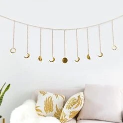 Heemlaxie Macrame Boho Wall Hanging Decor Woven Tapestry Wedding Christmas Backdrop Decoration For Home Apartment Nursery Bedroom Dorm Room (white) -Artificial Trees Store 417JHTvCWFL. AC