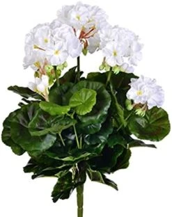 Vickerman 9.5" Artificial Yellow Polyester Begonia Bush -Artificial Trees Store 418yJ5buPpL. AC