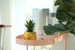 Golden Pineapple Ananas Potted Artificial Succulents Faux Plants Home Office Tabletop Decoration (Gold) 16 Golden Pineapple Ananas Potted Artificial Succulents Faux Plants Home Office Tabletop Decoration (Gold) -Artificial Trees Store 41AJOrsZrmL