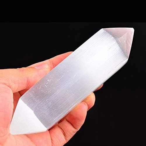 AMOYSTONE Orange Selenite Crystal Christmas Tree Ornaments Nature Crystal Decorative Tree Statue Reiki Home Decor Christmas Stocking Stuffer 5.0" 1PC 12 AMOYSTONE Orange Selenite Crystal Christmas Tree Ornaments Nature Crystal Decorative Tree Statue Reiki Home Decor Christmas Stocking Stuffer 5.0" 1PC - Image 10