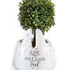 Mud Pie Little Pot Artificial Topiary -Artificial Trees Store 41DD4GgsDIL