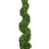 One 4 Foot 2 Inch Artificial Boxwood Spiral Topiary Tree Potted Indoor Outdoor UV Rated. Free Returns! -Artificial Trees Store 41DE2iJBqFL