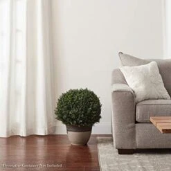 Home Pure Garden Artificial Cypress Topiary-23” Ball Style Faux Plant In Sturdy Realistic Indoor Or Outdoor Potted Shrub Décor 15 Home Pure Garden Artificial Cypress Topiary-23” Ball Style Faux Plant In Sturdy Realistic Indoor Or Outdoor Potted Shrub Décor -Artificial Trees Store 41EuGdrA5yL