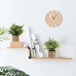 PENGYEE Artificial Plant, 3Pcs Mini Plants Artificial Potted Set Fake Green Grass Faux Plastic Green Rosemary Topiary Shrubs For Home Office Desk, Kitchen Counter Decoration -Artificial Trees Store 41FfKoBIc1L