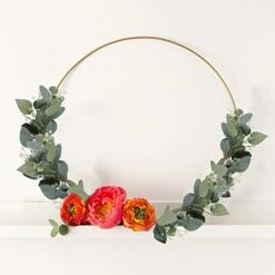 DEEMEI 22pcs Artificial Eucalyptus Stems Bulk Silver Dollar Leaves Eucalyptus Branches Greenery Decor(11.4" Tall) -Artificial Trees Store 41GzOhHHMdL