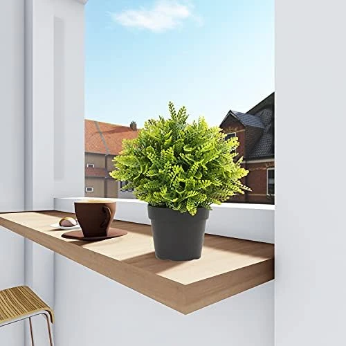 SunnyRoyal Artificial Mini Pant Potted Topiary Fake Buxus Boxwood Plants In Pot For Home/Indoor/Outdoor Décor 1 Pack 17 SunnyRoyal Artificial Mini Pant Potted Topiary Fake Buxus Boxwood Plants In Pot For Home/Indoor/Outdoor Décor 1 Pack - Image 15