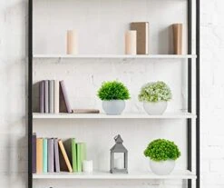 ELYSIANZE Mini Artificial Plants | Modern Farmhouse Plants Home Decor | Small Fake Plants | Office/Kitchen/Bathroom/Bedroom/Mantle/Shelf/Living Room/Table Decoration Faux Plant Set -Artificial Trees Store 41MDxj6wowL