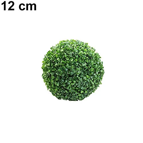 Acamifashion 1 Pc Artificial Floral Plant Leaf Ball Topiary Tree Crafts Realistic Boxwood Outdoor Yard Lawn Patio DIY Home Decoration 30 Cm 4 Acamifashion 1 Pc Artificial Floral Plant Leaf Ball Topiary Tree Crafts Realistic Boxwood Outdoor Yard Lawn Patio DIY Home Decoration 30 Cm - Image 2