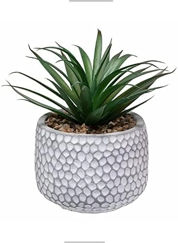 CADNLY Small Fake Plants In Pot - Artificial Succulents Plant For Desk - Small Faux Plants Indoor Modern Farmhouse Plants Artificial Decor – Potted Small Plants Decor For Bedroom Bathroom Office Shelf 6 CADNLY Small Fake Plants In Pot - Artificial Succulents Plant For Desk - Small Faux Plants Indoor Modern Farmhouse Plants Artificial Decor – Potted Small Plants Decor For Bedroom Bathroom Office Shelf - Image 4