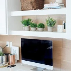 GreenCallow Artificial Plants For Home Decor Indoor. 4 Mini Plants, Rosemary Faux Plant Decor, Eucalyptus Plant, Grass Faux Plants. Small Fake Plants For Shelf Or Desk Plant Artificial Greenery Décor 11 GreenCallow Artificial Plants For Home Decor Indoor. 4 Mini Plants, Rosemary Faux Plant Decor, Eucalyptus Plant, Grass Faux Plants. Small Fake Plants For Shelf Or Desk Plant Artificial Greenery Décor -Artificial Trees Store 41P5IIA0FUL