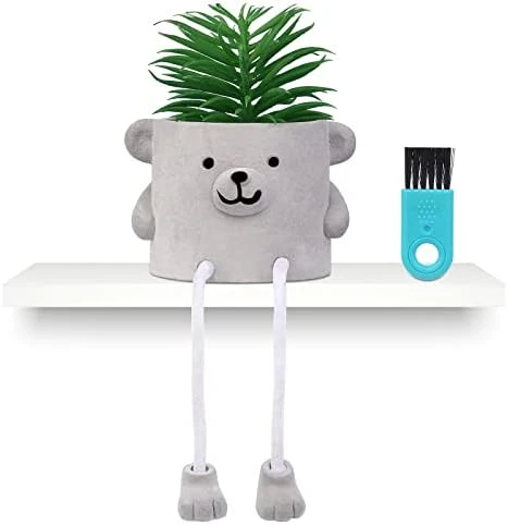 Iuuidu Artificial Potted Plant, Faux Succulent In Pot Emotional Cement Potted Plant Animated Artificial Succulents Decor For Home Living Room Bedroom And Office(Shy) 9 Iuuidu Artificial Potted Plant, Faux Succulent In Pot Emotional Cement Potted Plant Animated Artificial Succulents Decor For Home Living Room Bedroom And Office(Shy) - Image 7