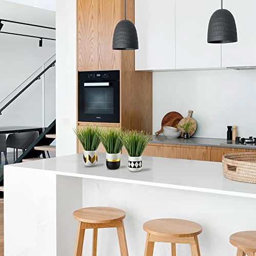 Artificial Plants Small Faux Plant Decor 3Pcs Fake Potted Plant Faux Plants In Pots Fake Grass Pot For Home Table Office Desk Room Bathroom House Indoor Decorative Gifts 4 Artificial Plants Small Faux Plant Decor 3Pcs Fake Potted Plant Faux Plants In Pots Fake Grass Pot For Home Table Office Desk Room Bathroom House Indoor Decorative Gifts - Image 2