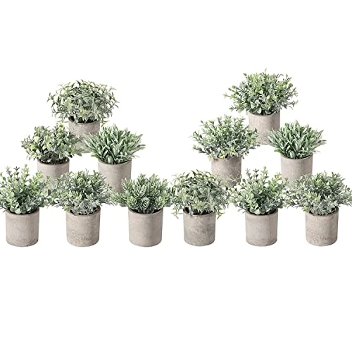 A Bundle Of 6pcs Mini Potted Fake Plants And 6pcs Mini Fake Plants Artificial Potted Plants Desk Plants For Home Office Farmhouse Bathroom Bedroom Decor 2 A Bundle Of 6pcs Mini Potted Fake Plants And 6pcs Mini Fake Plants Artificial Potted Plants Desk Plants For Home Office Farmhouse Bathroom Bedroom Decor