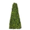 SunnyRoyal Topiary Trees Artificial Outdoor Boxwood Trees Highly Realistic Decorative Buxus Tower, UV Resistant Fake Tree For Home Garden/Indoor & Outdoor Use, 1 Piece -Artificial Trees Store 41WsBqBENXL