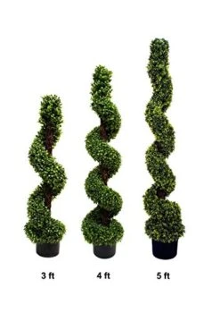 VegasDoggy 2 PCS 19.7 Inch Artificial Boxwood Balls Topiary - 4 Layers Faux Plants Decorative Balls UV Protected For Indoor, Outdoor, Garden, Wedding, Balcony, Backyard And Home Decor 13 VegasDoggy 2 PCS 19.7 Inch Artificial Boxwood Balls Topiary - 4 Layers Faux Plants Decorative Balls UV Protected For Indoor, Outdoor, Garden, Wedding, Balcony, Backyard And Home Decor -Artificial Trees Store 41XSCtrLfEL