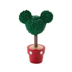 Department 56,Resin Disney Village Mickey Topiary General Accessory, 2.375 Inch