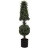 Overstock Regency 38" Boxwood Ball Cone Topiary