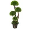 Goplus Artificial Cypress Topiary Ball Tree, 3 Ft Tall Artificial Plant, Indoor/Outdoor Topiary Trees With Golden Cement Pot, Fake Greenery Plants Decorative Trees For Office Home Front Door 1 Goplus Artificial Cypress Topiary Ball Tree, 3 Ft Tall Artificial Plant, Indoor/Outdoor Topiary Trees With Golden Cement Pot, Fake Greenery Plants Decorative Trees For Office Home Front Door -Artificial Trees Store 41bcxFTeavL