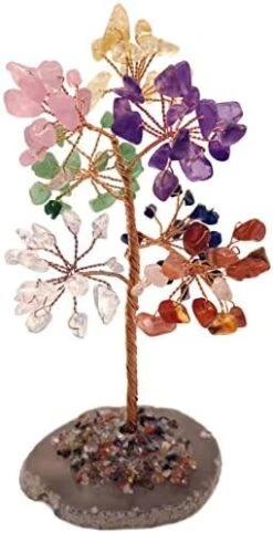 Mina Heal Crystal Gem Money Tree For Chakra Healing Feng Shui Fortune Good Luck Wealth & Prosperity 20 Mina Heal Crystal Gem Money Tree For Chakra Healing Feng Shui Fortune Good Luck Wealth & Prosperity -Artificial Trees Store 41cPwQCThOL. AC