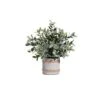 HC STAR Artificial Plants Small Potted Plastic Fake Plants Green Rosemary Faux Greenery Topiary Shrubs Plant For Home Decor Office Desk Bathroom Farmhouse Tabletop Indoor House Decorations -Artificial Trees Store 41dL8gh0WPL