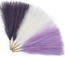 Serwalin Pampas Grass Pink 17.7 Inch 6pcs, Artificial Pampas Grass Faux Pink Pompas Grass Decor, Short Pompous Grass Blush Room Decoration, Wedding Centerpieces Mothers Day Pink Home Decor 29 Serwalin Pampas Grass Pink 17.7 Inch 6pcs, Artificial Pampas Grass Faux Pink Pompas Grass Decor, Short Pompous Grass Blush Room Decoration, Wedding Centerpieces Mothers Day Pink Home Decor -Artificial Trees Store 41esG YuhL. AC