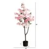 Nearly Natural 4ft. Cherry Blossom Artificial Tree, Pink -Artificial Trees Store 41ezQ2zulvL