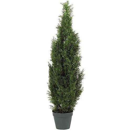 Nearly Natural 5172 4ft. Cedar Tree Silk Tree (Indoor/Outdoor),Green,49.5" X 9" X 9" 3 Nearly Natural 5172 4ft. Cedar Tree Silk Tree (Indoor/Outdoor),Green,49.5" X 9" X 9"