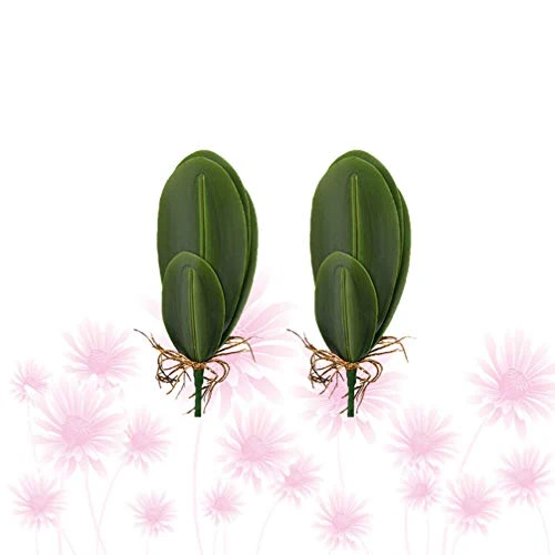 VOSAREA Artificial Orchid Leaves Fake Orchid Leaf Artificial Orchid Plant Fake Flower Leaf Home Office Wedding Christmas Decoration 2pcs Orchids Flowers Decoration Orchid Leaves Artificial 6 VOSAREA Artificial Orchid Leaves Fake Orchid Leaf Artificial Orchid Plant Fake Flower Leaf Home Office Wedding Christmas Decoration 2pcs Orchids Flowers Decoration Orchid Leaves Artificial - Image 4