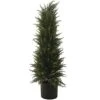 Softflame 33in Artificial Tall Cedar Topiary Tree Cypress Potted Plants, Artificial Plant Perfect For Home Office Indoor Decoration -Artificial Trees Store 41ilLU1cHdL