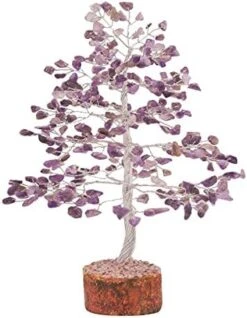 7 Chakra Crystal Tree For Positive Energy - Chakra Tree - Tree Of Life Decor - Stone Bonsai Tree - Premium Meditation Decor - Reiki Tree - Spiritual Gift - Home Decor - Spiritual Decor -Artificial Trees Store 41jY9C6LojL. AC