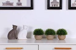 T4U 3PCS Artificial Plastic Potted Plant Fake Green Grass Faux Plant With Pot For Home Office Indoor Décor 10 T4U 3PCS Artificial Plastic Potted Plant Fake Green Grass Faux Plant With Pot For Home Office Indoor Décor -Artificial Trees Store 41mXK8JOYLL