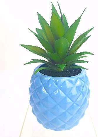 Golden Pineapple Ananas Potted Artificial Succulents Faux Plants Home Office Tabletop Decoration (Gold) 8 Golden Pineapple Ananas Potted Artificial Succulents Faux Plants Home Office Tabletop Decoration (Gold) - Image 6