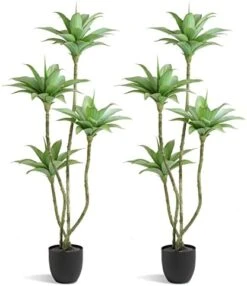 Waoops Artificial Trees Faux Water Lilies With 4 Heads In Pot 4.6 Ft Fake Tree Greenery Plants For Outdoor Indoor Decor Home Office Garden Housewarming Gift (4.6 Feet-1 Pack) 13 Waoops Artificial Trees Faux Water Lilies With 4 Heads In Pot 4.6 Ft Fake Tree Greenery Plants For Outdoor Indoor Decor Home Office Garden Housewarming Gift (4.6 Feet-1 Pack) -Artificial Trees Store 41s3FeMyMKL. AC
