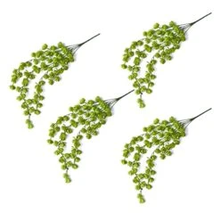 Factory Direct Craft Group Of 4 Green Cascading Artificial Hops Bushes For Home Decor | Indoor Or Outdoor Use | 26" L -Artificial Trees Store 41sJo5MruBL