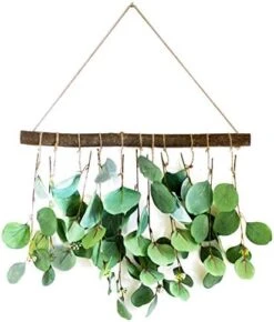 LokoVynes Artificial Eucalyptus Wall Decor - Wall Hanging Eucalyptus Greenery Gives Any Room A Natural, Trendy, Modern Feel - Boho Bedroom Decorations, Bathroom Wall Decor, Kitchen Decorations 10 LokoVynes Artificial Eucalyptus Wall Decor - Wall Hanging Eucalyptus Greenery Gives Any Room A Natural, Trendy, Modern Feel - Boho Bedroom Decorations, Bathroom Wall Decor, Kitchen Decorations -Artificial Trees Store 41urdP2pbAL. AC