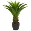 Nearly Natural 30” Agave Artificial Plant, Green 1 Nearly Natural 30” Agave Artificial Plant, Green -Artificial Trees Store 41x92ND60vL