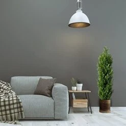 THE BLOOM TIMES 2 Pack Topiary Trees Artificial Outdoor Cedar Pine Fake Trees Potted UV Rated For Front Porch Faux Plants Indoor Decor (4 Feet, Green) -Artificial Trees Store 41xgdmPmGFL