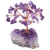 Mookaitedecor Amethyst Crystal Tree, Amethyst Cluster Crystals Base Bonsai Money Tree For Wealth And Luck -Artificial Trees Store 5112BrJKMaL